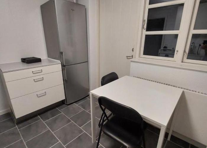 Stuelejlighed med have og overdækket terrasse