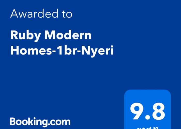 Ruby Modern Homes-1br-Nyeri, King'ong'o