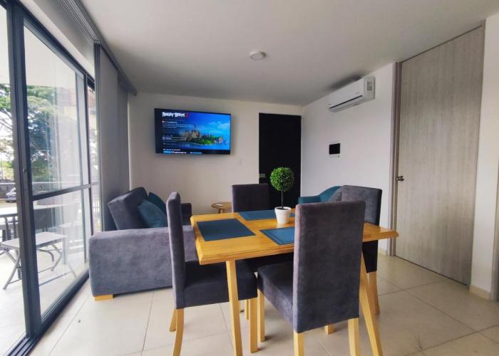 Apartasol confortable cerca al parque del café!