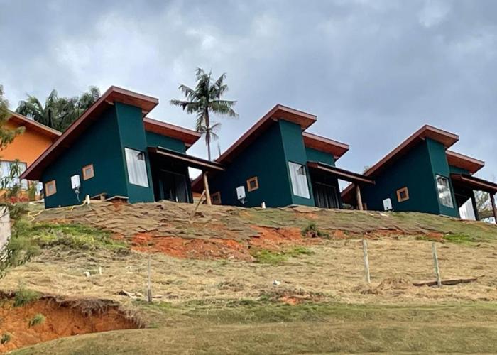 Altos da Mantiqueira com banheira de hidro e linda vista