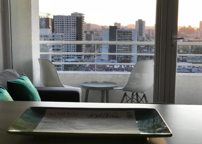 Elegante y acogedor departamento con gran vista, cercano a todo