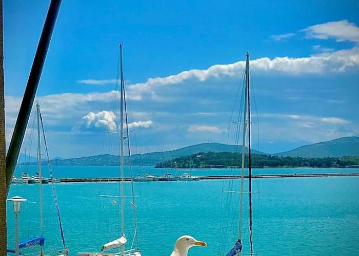 Marine Apartment with sea & port view!