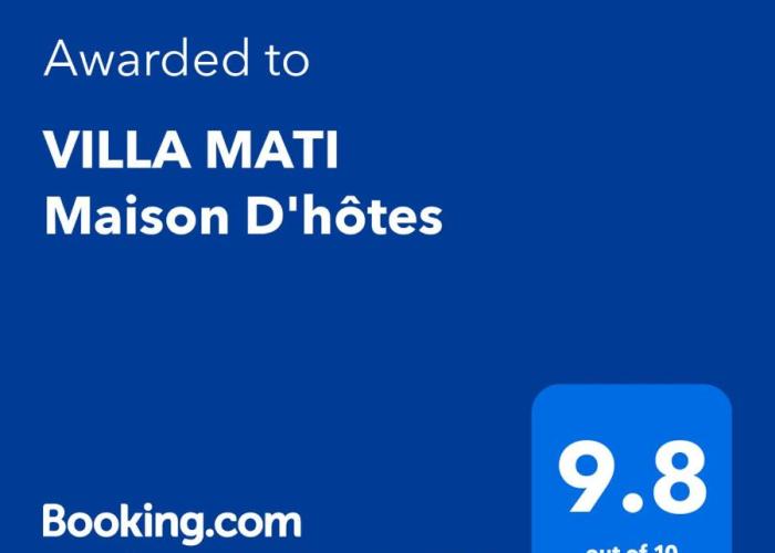 VILLA MATI Maison D'hôtes