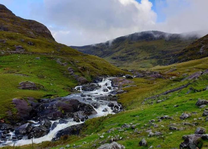 Secluded cottage nestled in the Beara Peninsula
