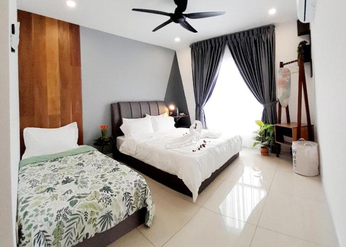 Ipoh Homestay - Manhattan Condominium with Water Park & Leisure Facilities