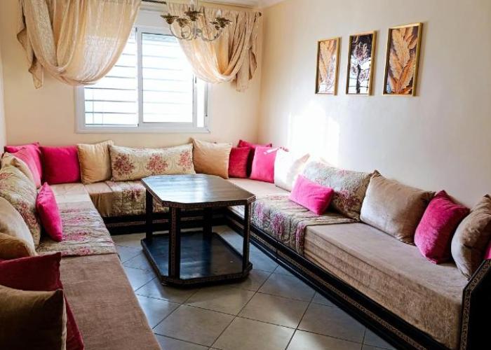 Beachside 2 Bedroom Apartment in Diplomatic Forest Tangier with Free Parking