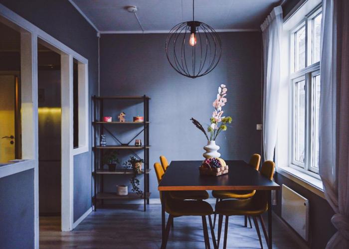 Moderne leilighet ved Solsiden i Trondheim