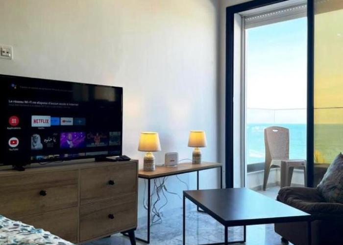 Studio avec vue directe mer