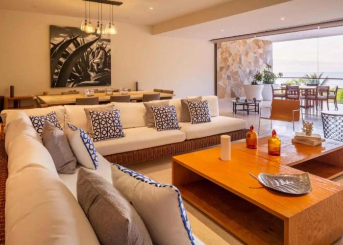 Apartamento en Punta de Mita, Nayarit Mexico frente a la Playa
