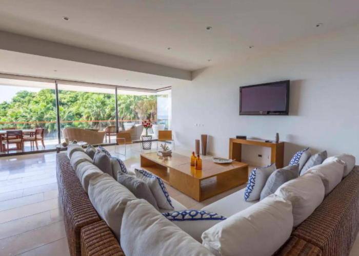 Apartamento en Punta de Mita, Nayarit Mexico frente a la Playa