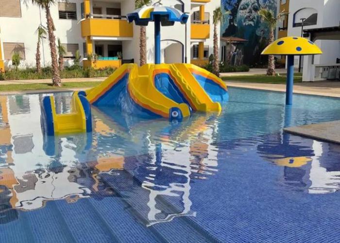 Apartement haut standing avec piscine à la Marina Saidia
