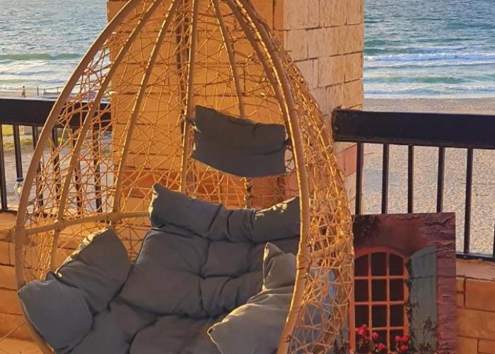 Hotel appartment sea view free wifi 3 bedrooms 2 full bathrooms 4th floor Bellevue village agami alexandria families are preferred available all year days with 5 heavy blankets