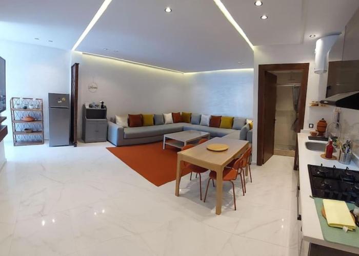 Appartement à la plage Mehdia pour famille uniquement