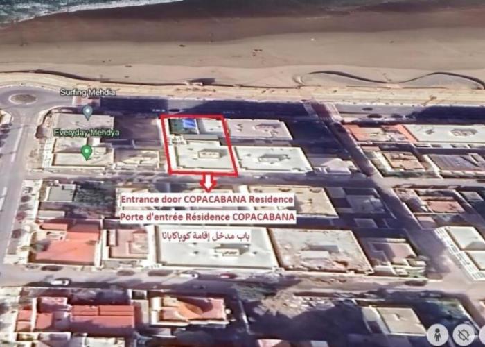 Appartement à la plage Mehdia pour famille uniquement