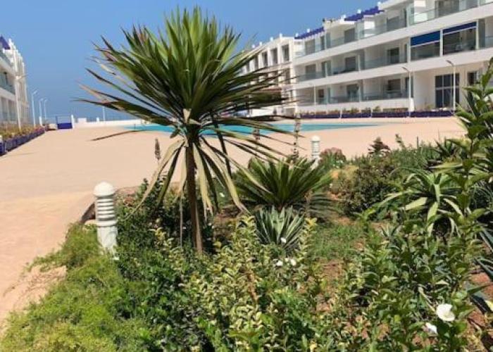 Appartement pied dans l’eau à 10 min d’Agadir