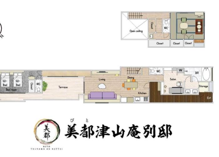 美都津山庵別邸 Lb1
