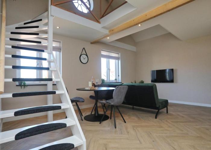 appartement-gratis parkeren -bij strand en in het centrum