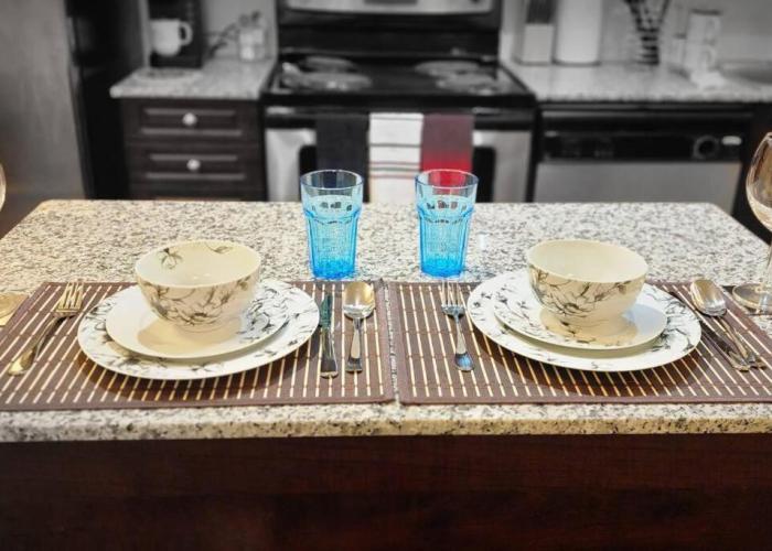Lakeview Condo in Downtown with Free Parking.