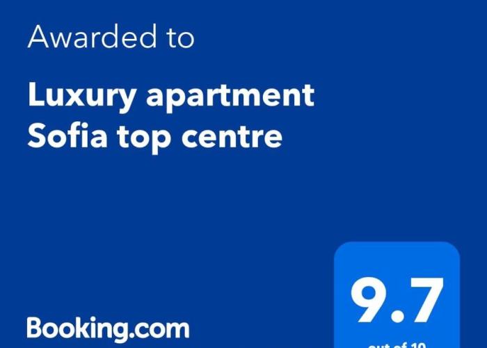 Luxury apartment Sofia top centre