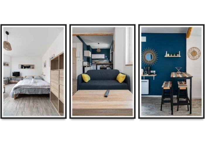 Le Jean Bapt- Charmant studio à proximité du plan d’eau