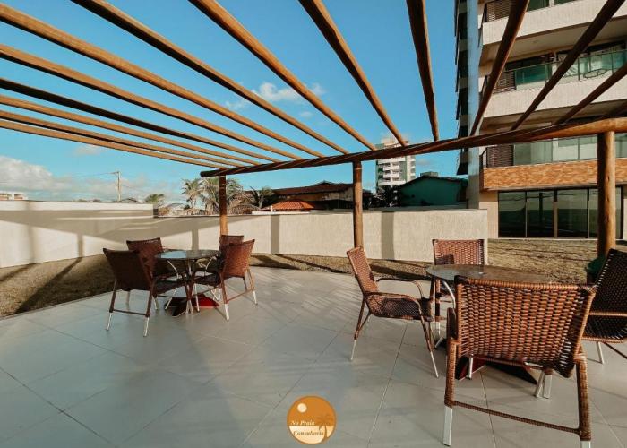 Pé na Areia, Piscina Borda Infinita, Vaga de Garagem, Portaria 24 hs