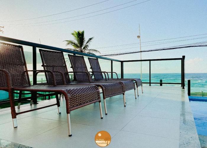 Pé na Areia, Piscina Borda Infinita, Vaga de Garagem, Portaria 24 hs