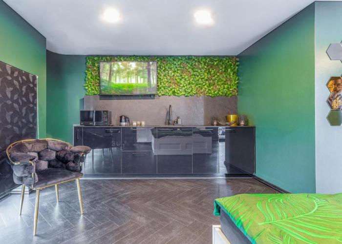 Apartments in Kaunas city centre with Jacuzzi bath