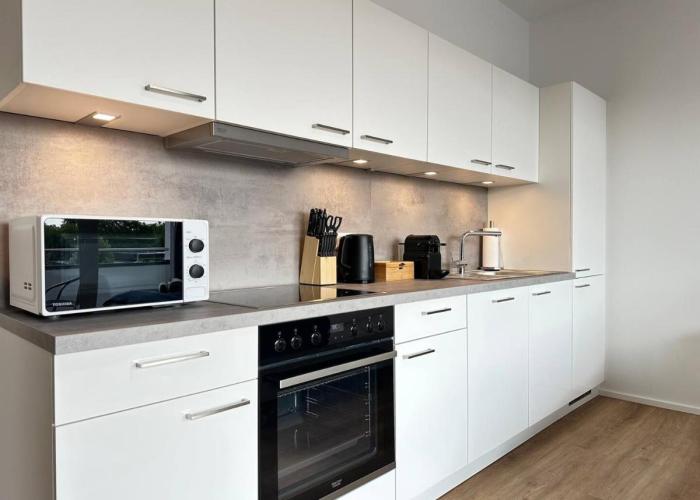 SUITE4ME - Balkon I Küche I Waschmaschine I Mainz-Kostheim
