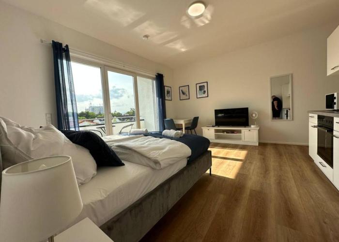 SUITE4ME - Balkon I Küche I Waschmaschine I Mainz-Kostheim