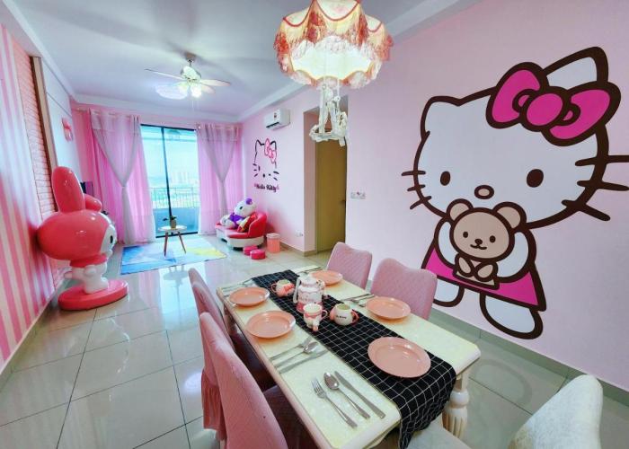 Puchong HELLO KITTY Fully Air-Con SUITE