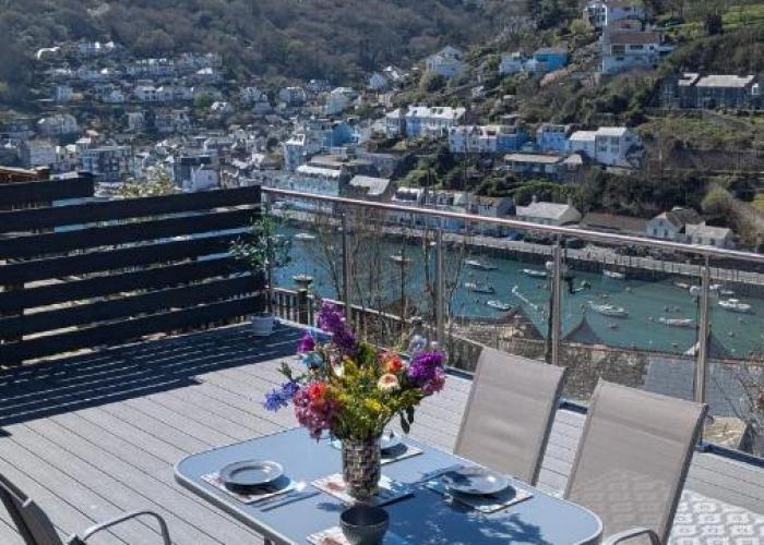 The Hillocks, Looe - Two Bedroom House with Fabulous Views of Looe Town and Harbour