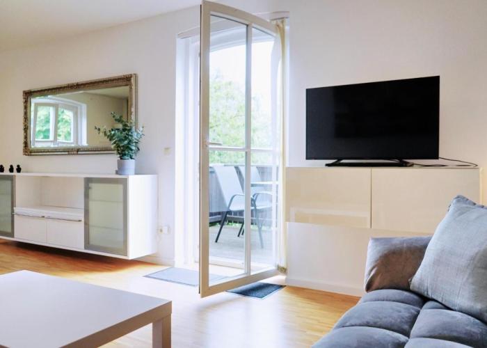 Stilvolles Apartment in stadtnähe-Parkplatz- 4 Personen- Balkon