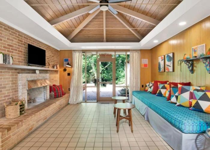 Midcentury Modern - Pool & Hot tub - Retro Retreat