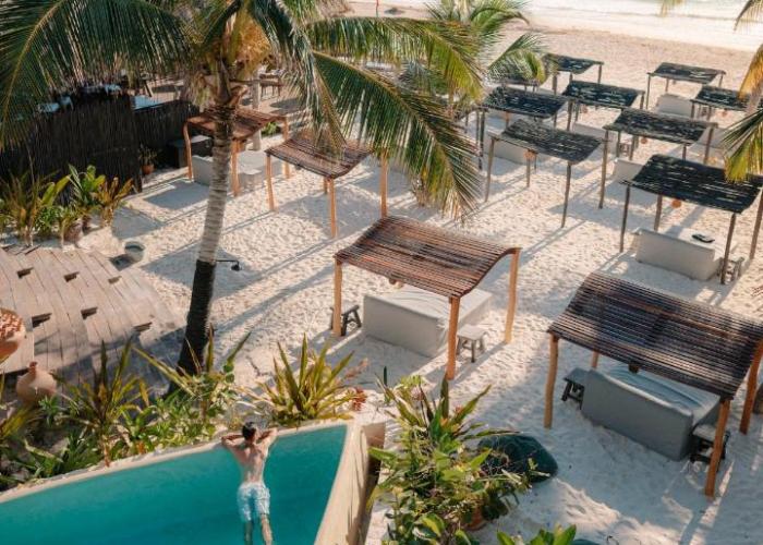 Dhalia - Private roof with pool & Beach Club Access