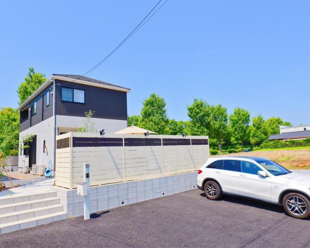 家族連れ等に最適な新築つくばガーデンハウス一棟貸切