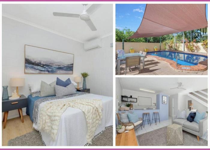 Walk to Strand Sleeps*4 2 Bedroom 1.5 Bath Central Location