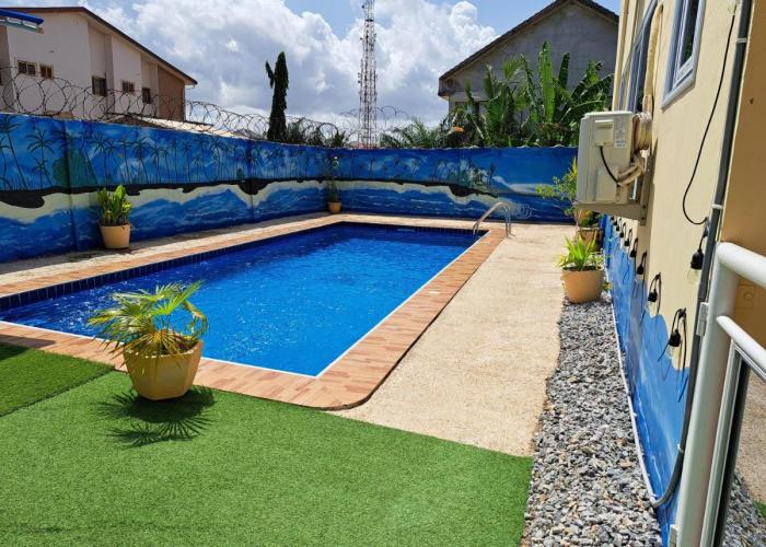Pool House Retreat in Accra