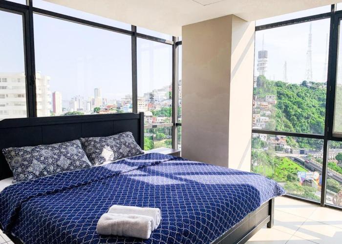 Penthouse de 2 habitaciones con vista al rio y parking