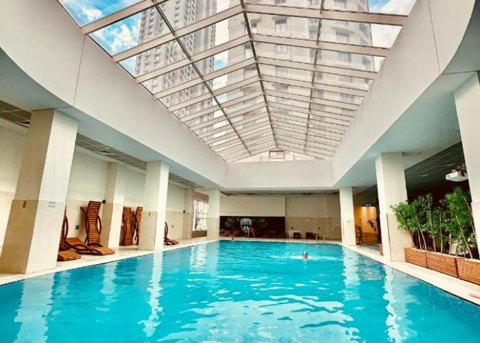 Skopje Sky City 19th Floor Twin Apartments with Indoor Pool & Spa & Fitness Including in Price