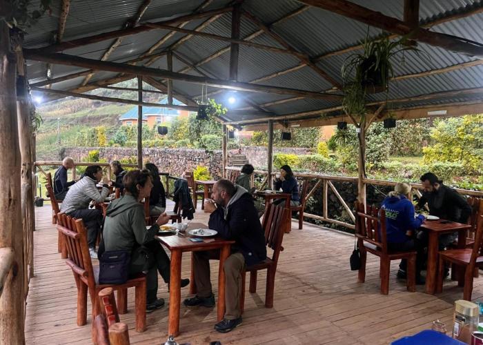 Antique cottages Lake Bunyonyi