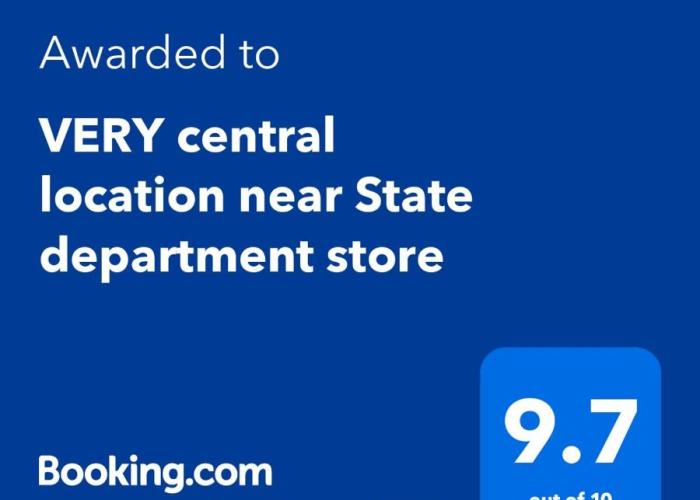 VERY central location near State department store
