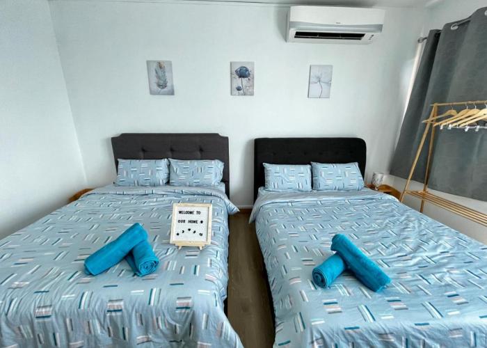 1-5 Pax Comfy Trefoil Studio-Walk to Setia City Mall & Setia City Convention Centre