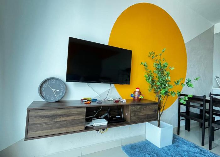 1-5 Pax Comfy Trefoil Studio-Walk to Setia City Mall & Setia City Convention Centre