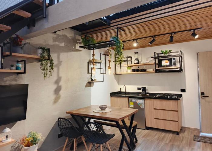 MINI LOFT MODERNO Y ACOGEDOR