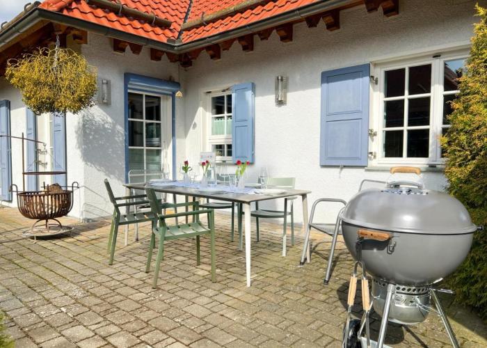 Kupferschmiede - Weber Grill - Feuerkorb - Terrasse - Indoorschaukel