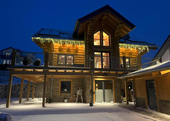 Ferienwohnung Uplandblockhaus