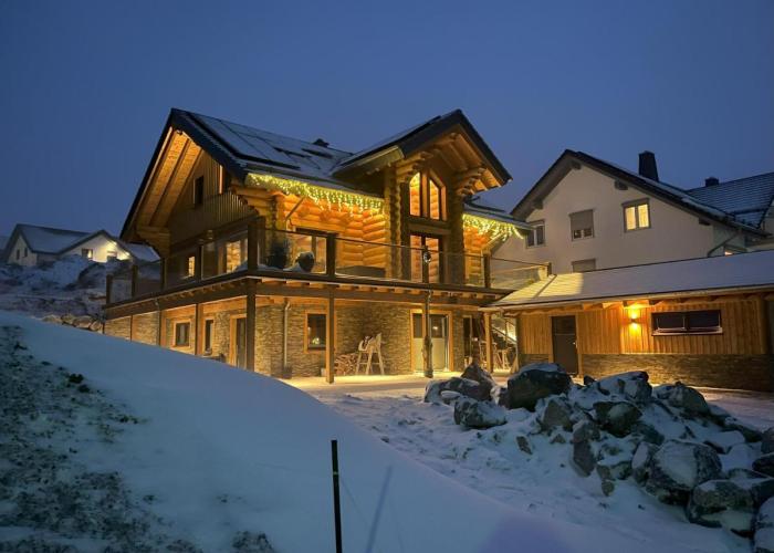 Ferienwohnung Uplandblockhaus
