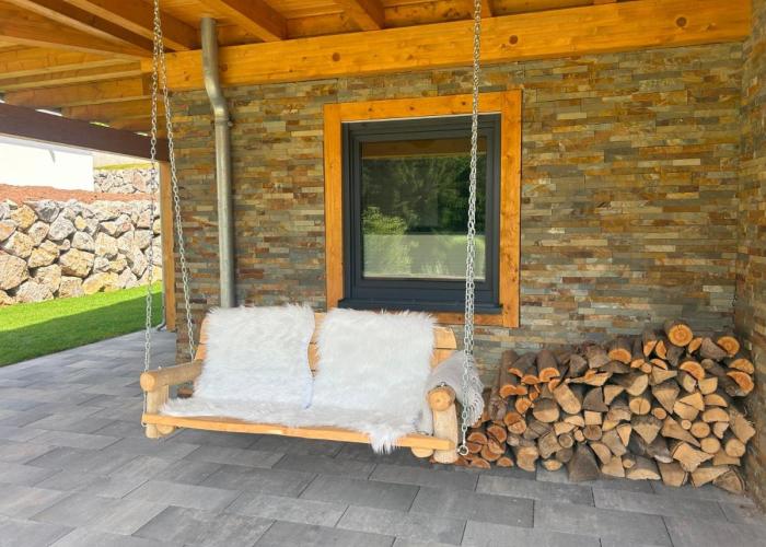 Ferienwohnung Uplandblockhaus