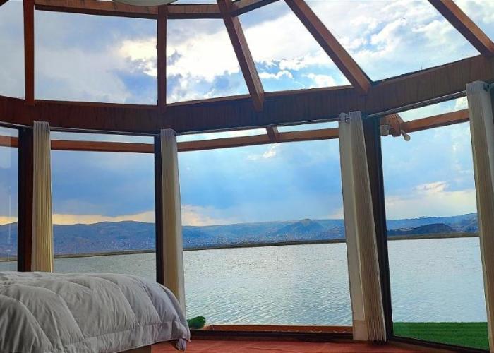 Los Uros vista Ciudad Puno