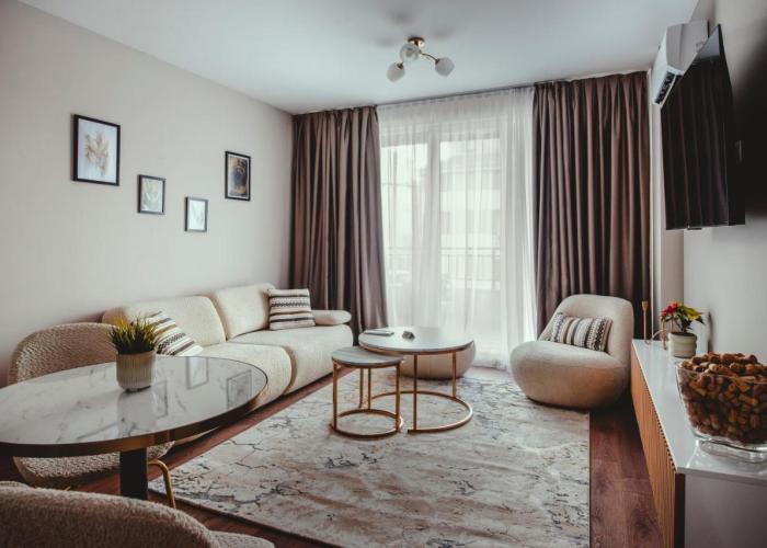 Elegant Living Apartment 1